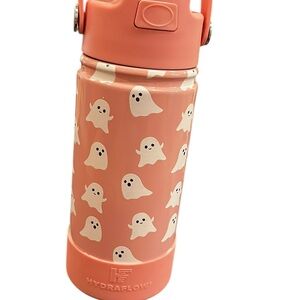 Hydraflow Pink Cute Spooky Ghost Water Bottle 17 oz new